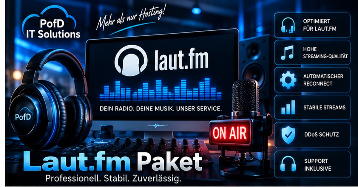 Laut.fm Paket